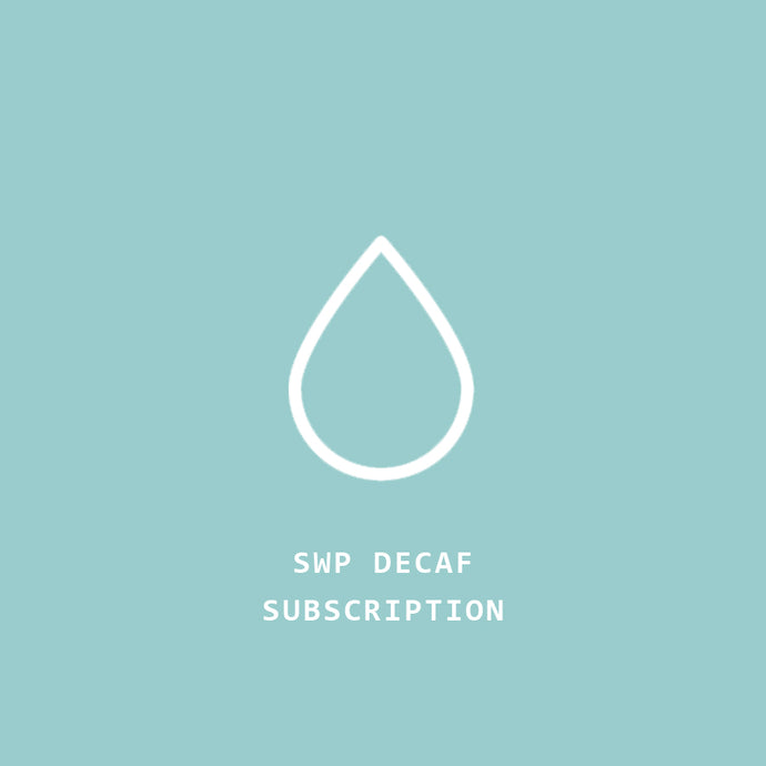 Coffee and Tea Collective SWP Decaf Subscription light blue logo