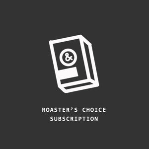Text and Logo for Coffee and Tea Collective Roaster's Choice Subscription
