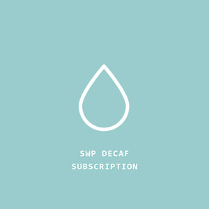 Coffee and Tea Collective SWP Decaf Subscription light blue logo